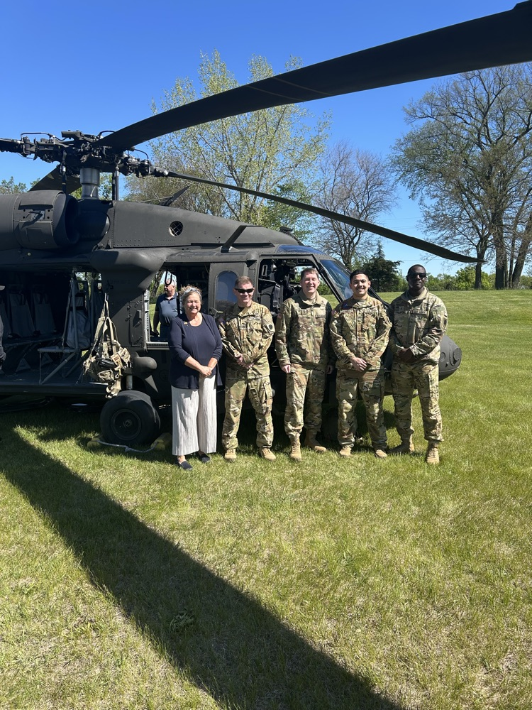 Thank you to the brave men of the Army National Guard 