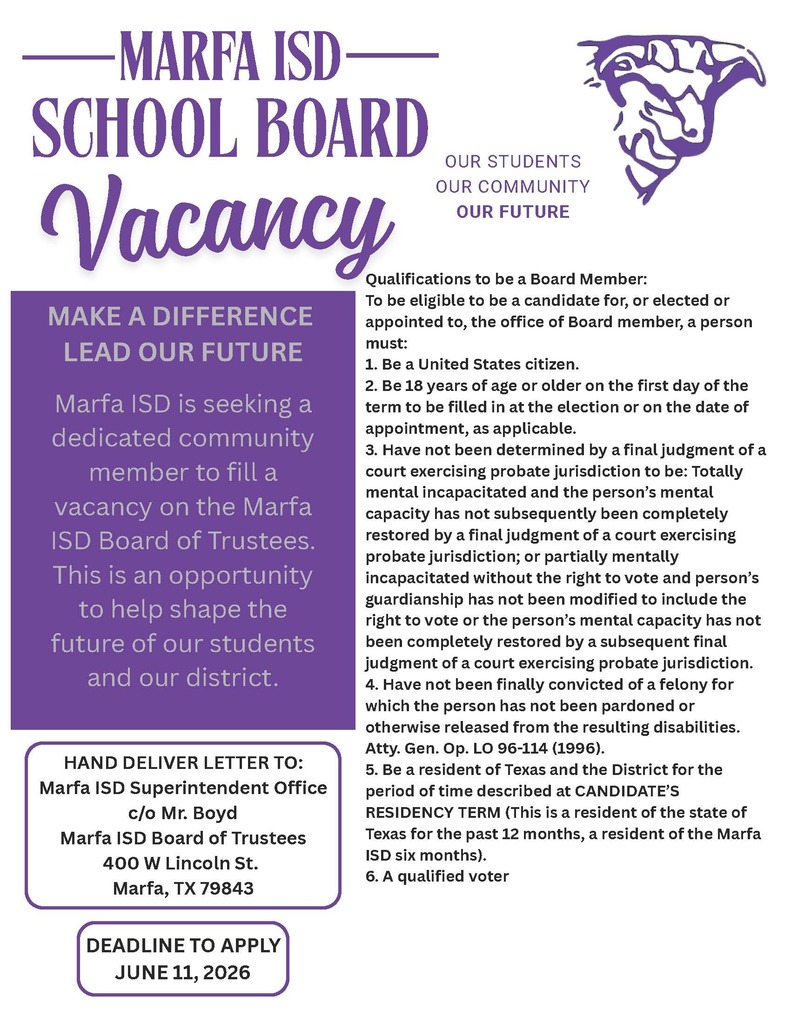 School Board Member Needed