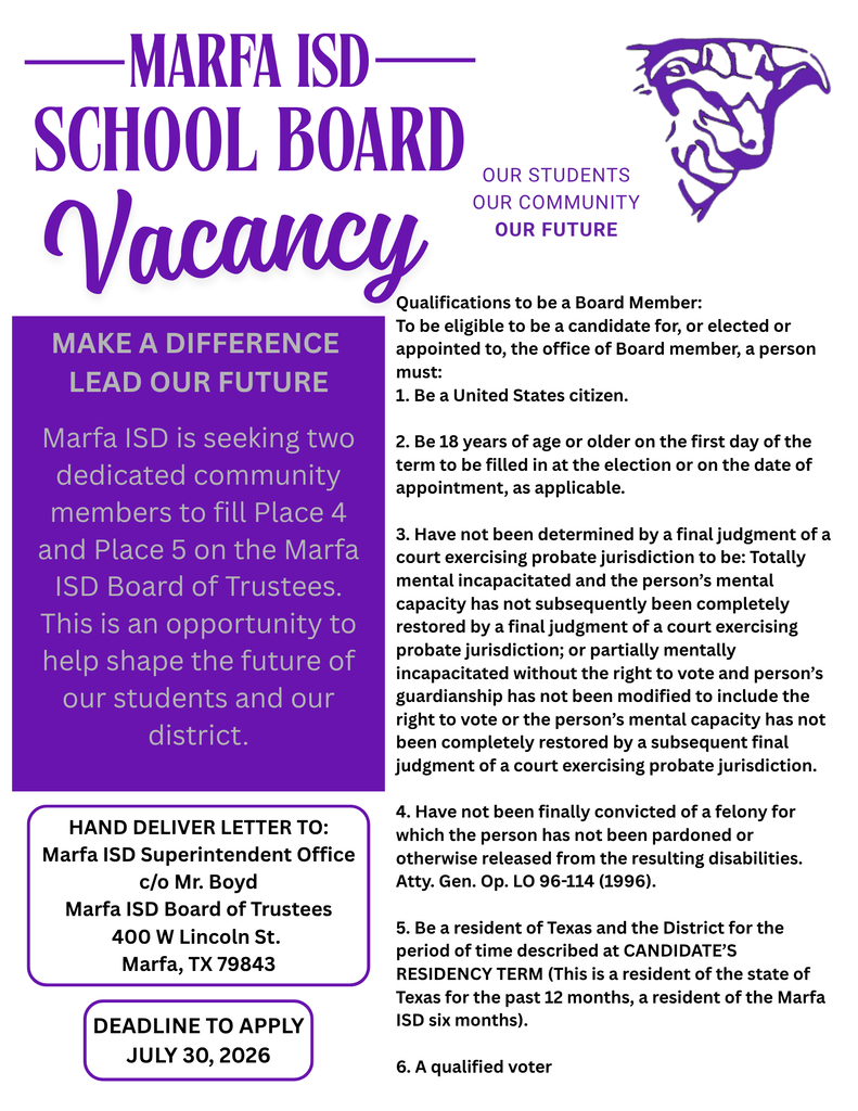 School Board Vacancy