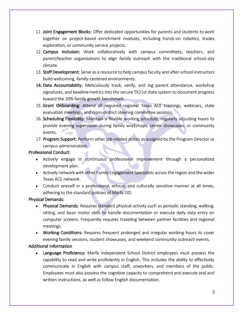 Family Coordinator pg3