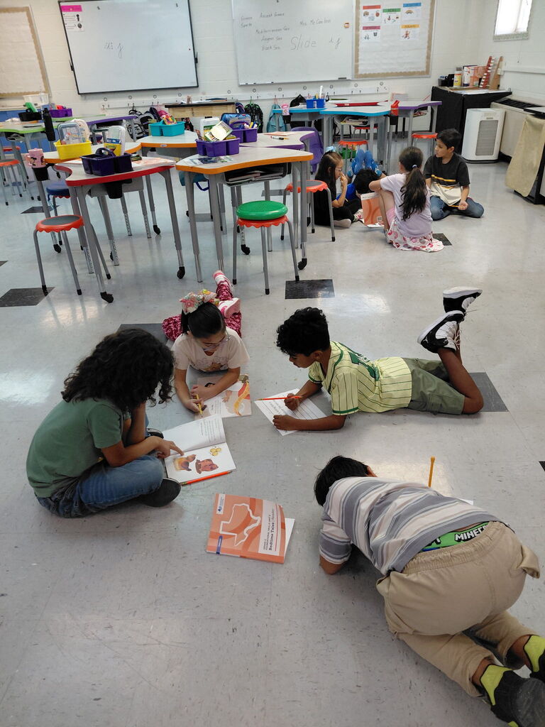 2nd grade students
