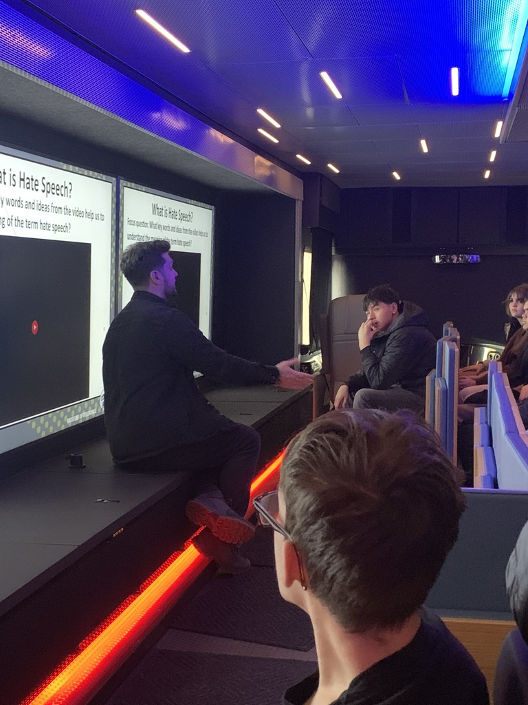 Images of the Mobile Museum of Tolerance for Grades 7-12