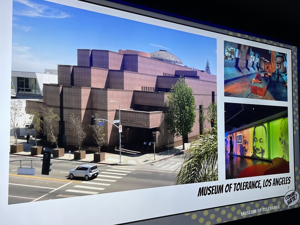 Images of the Mobile Museum of Tolerance for Grades 7-12