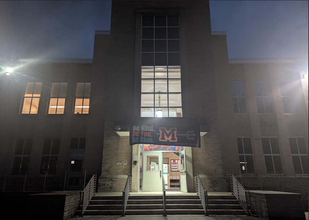 Front of the building