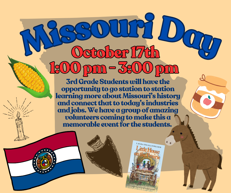3rd grade and Missouri Day