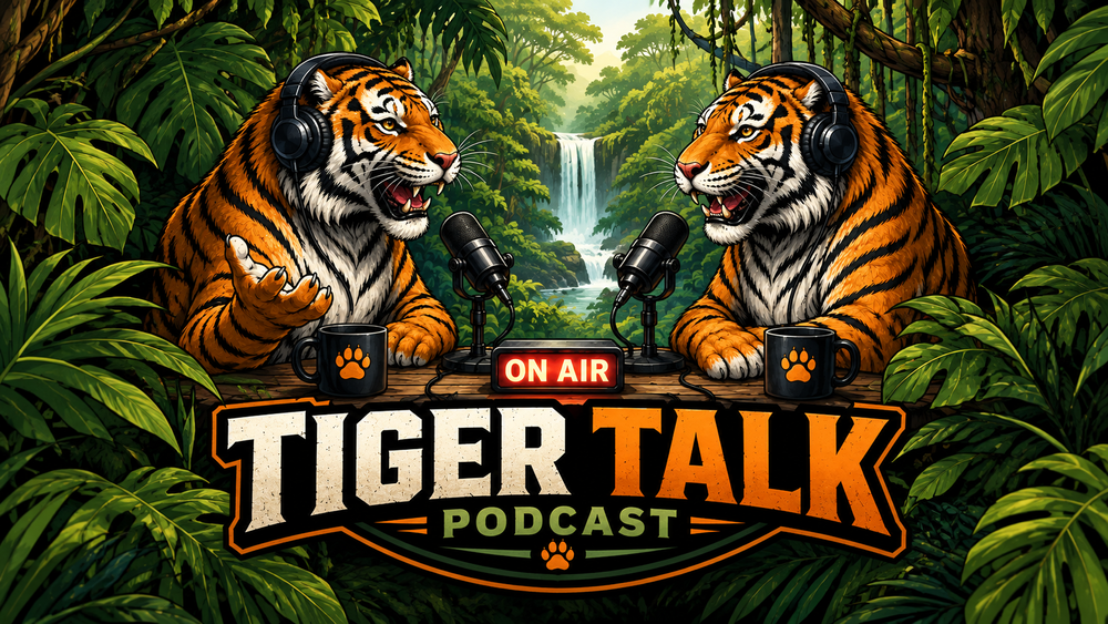 Tiger Talk podcast logo