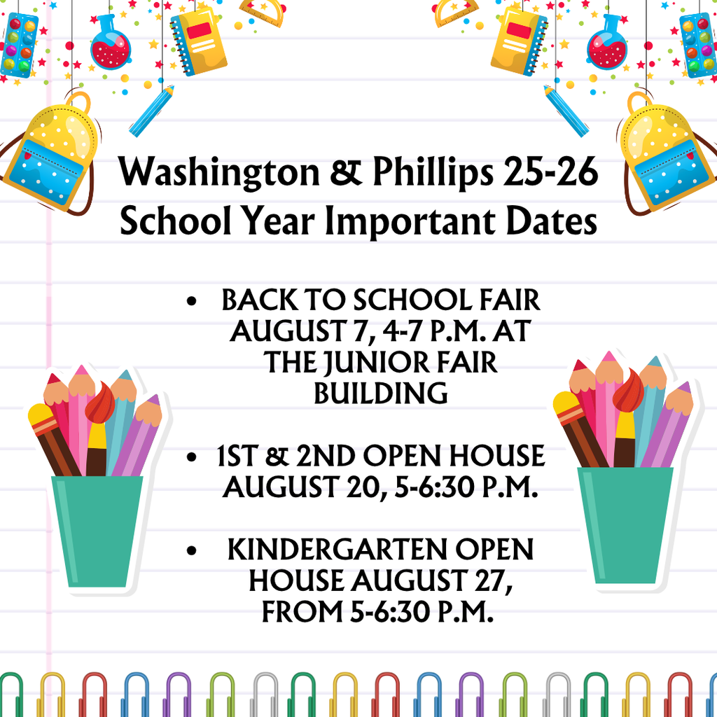 washington and philips important dates