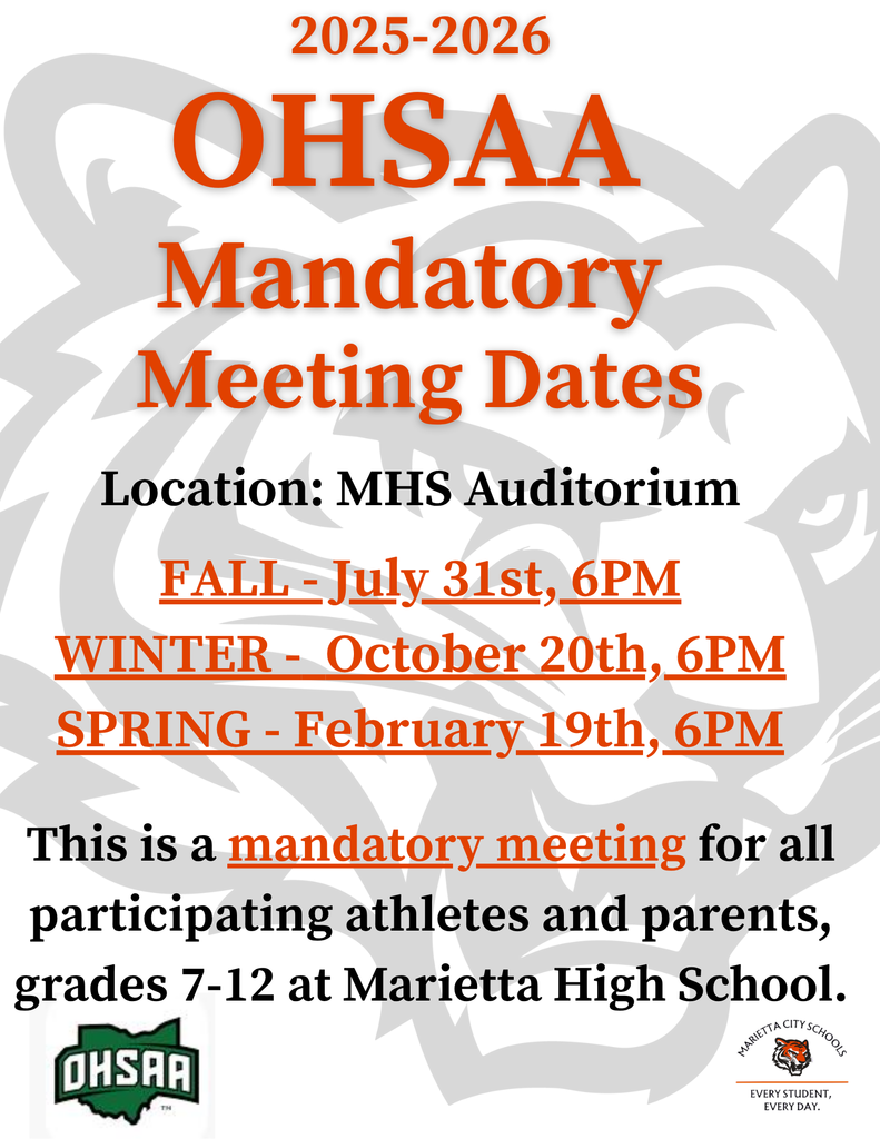OhSAA Mandatory Meeting Dates