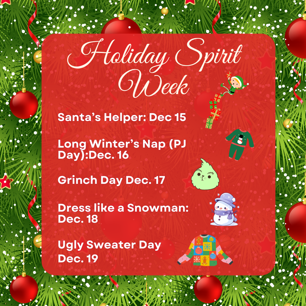 holiday spirit week