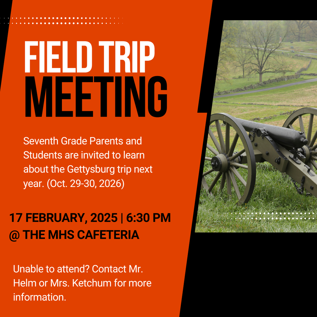 gettysburg field trip