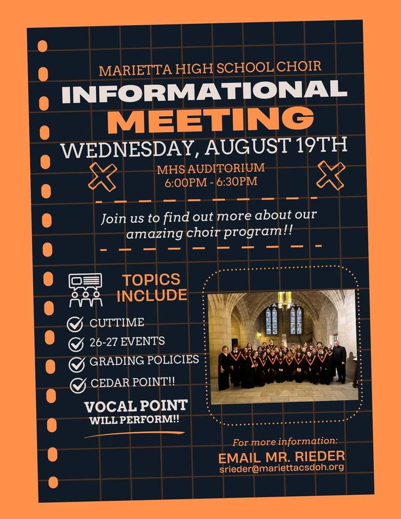 choir information meeting