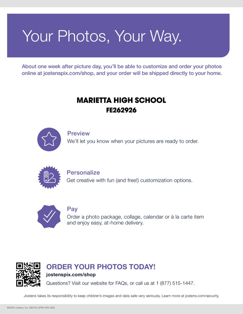 mhs photo order form