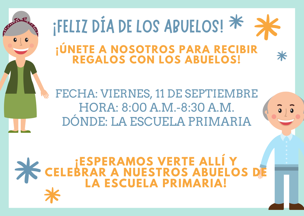 Feliz Dia de Los Abuelos