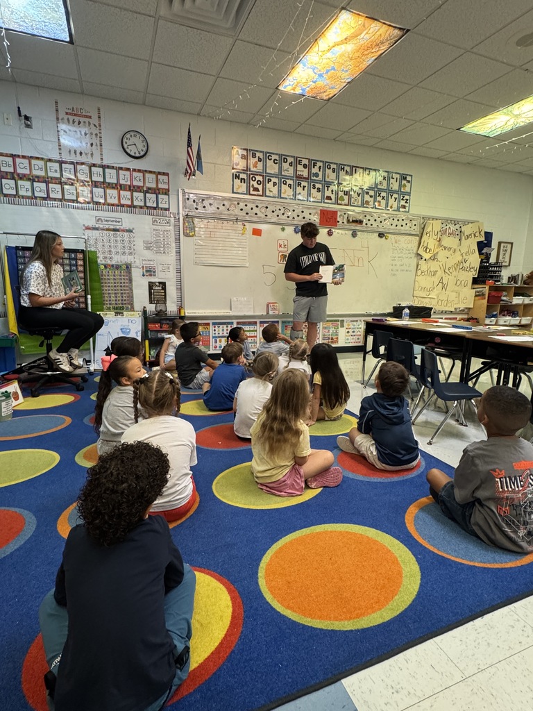reading books in classroom