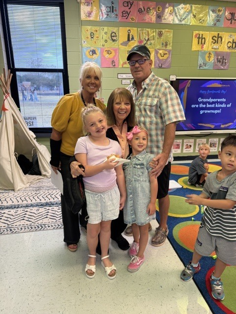 grandparents in classroom