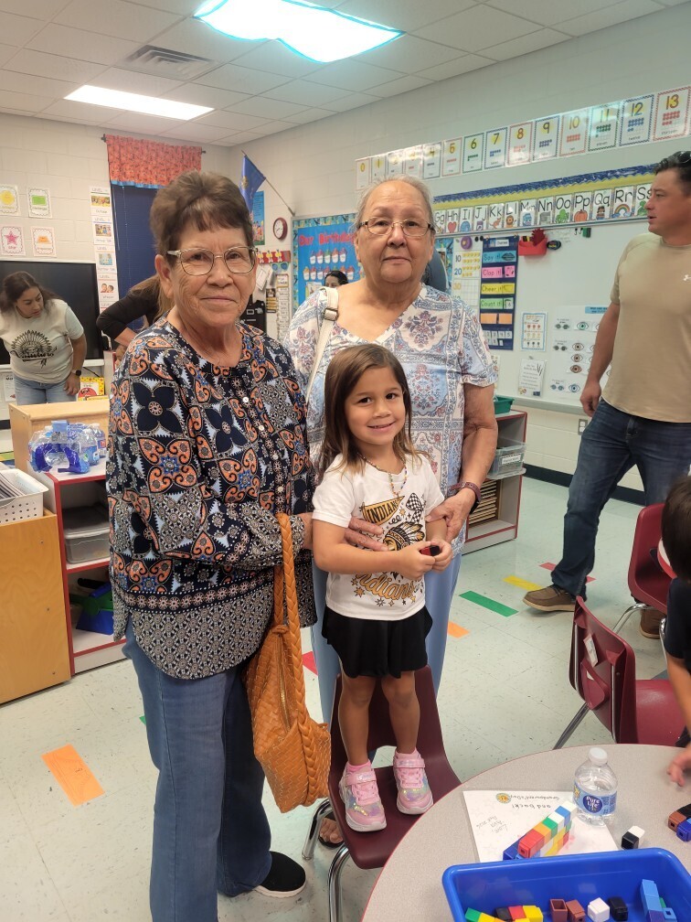 grandparents in classroom