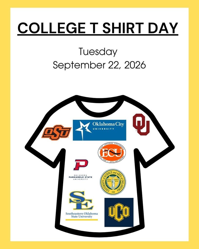 College t shirt day