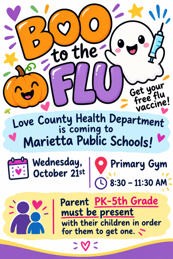 flu information poster