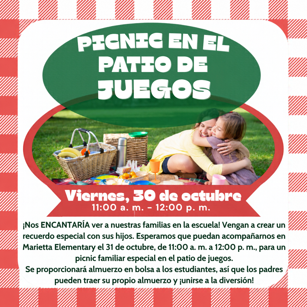 Picnic on Playground Invite