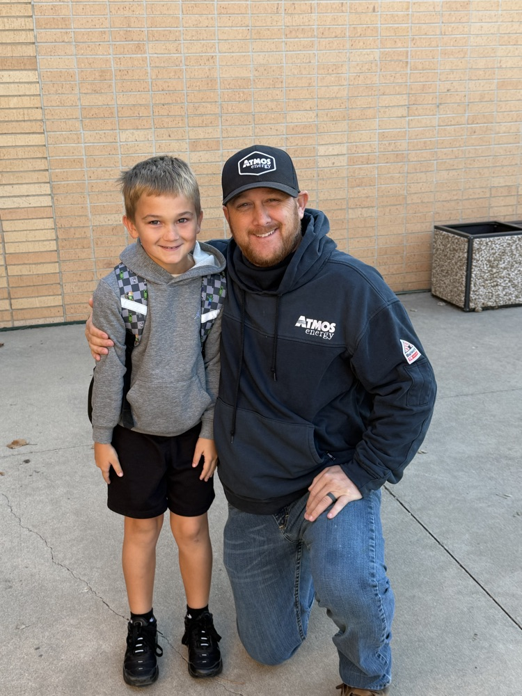 Akways fun when your dad is a greeter.