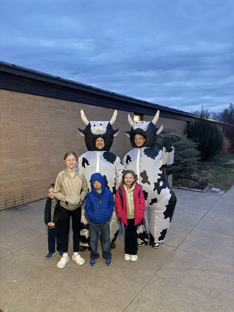 Family picture with the cows!