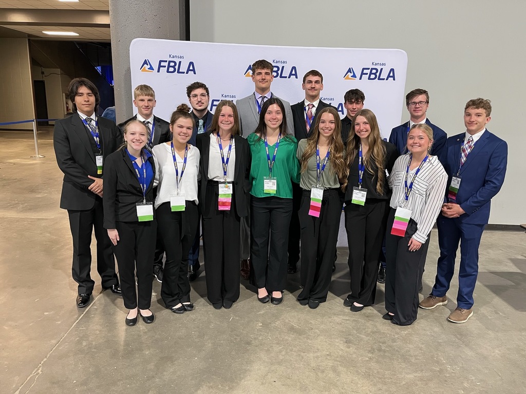 FBLA students on day 2 at state. 