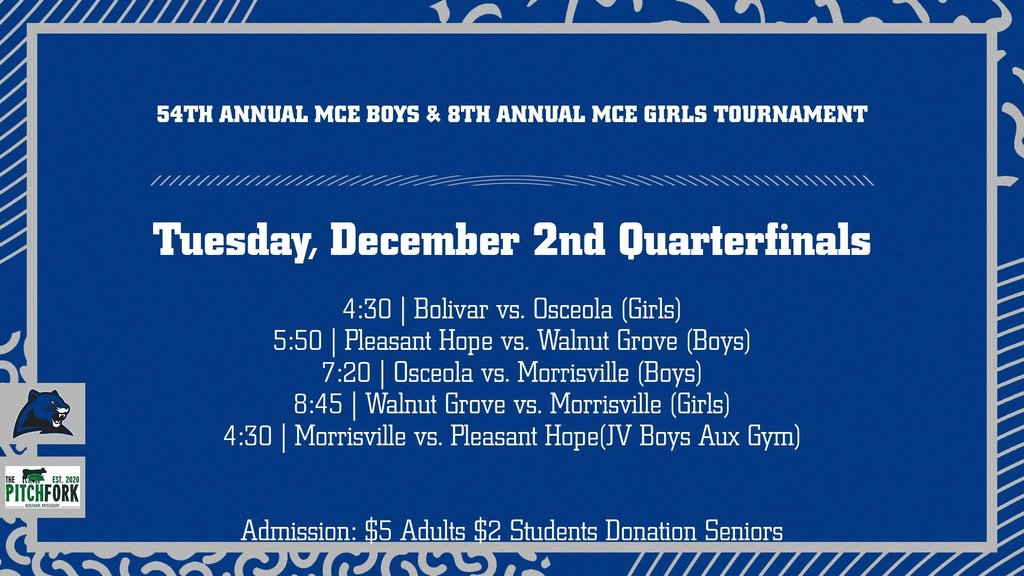 Tuesday, December 2nd