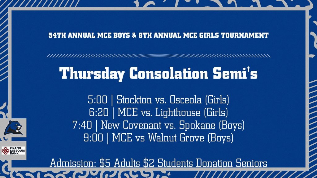 Thursday Consolation Semi's