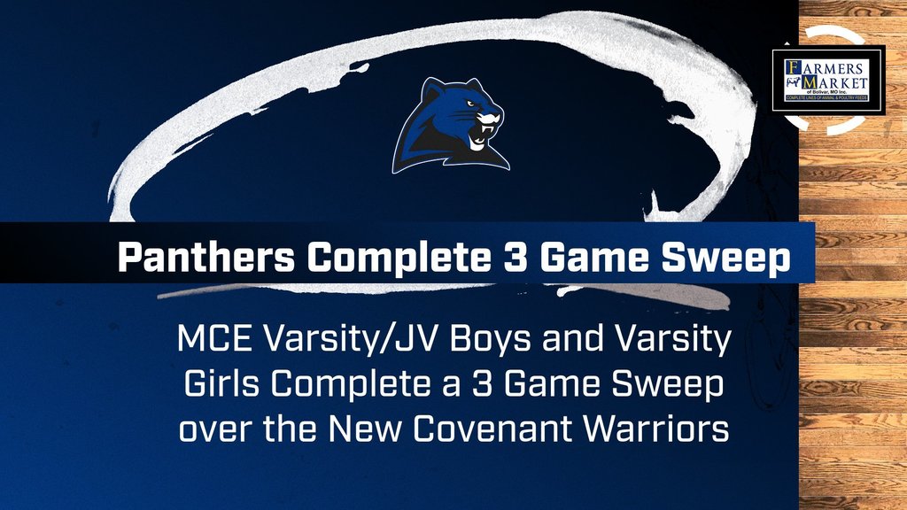 MCE Panthers Sweep