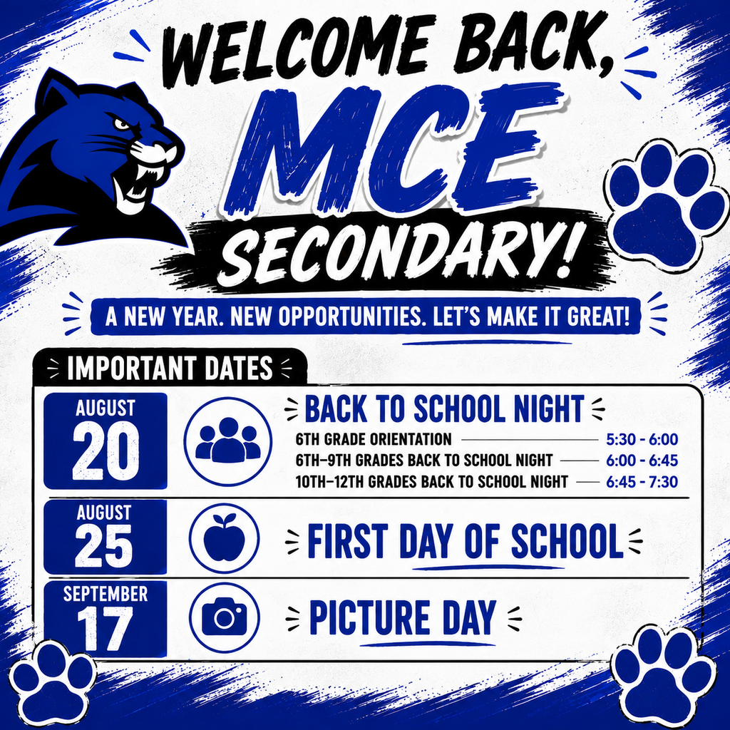 Important dates for back to school
