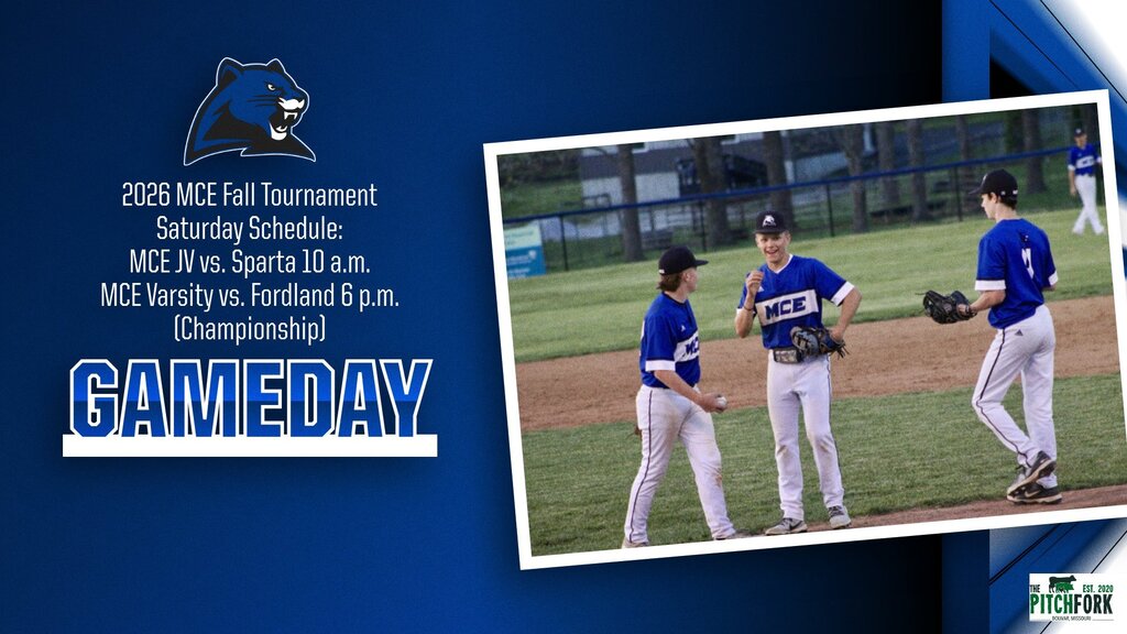 MCE Baseball Schedule 8-29