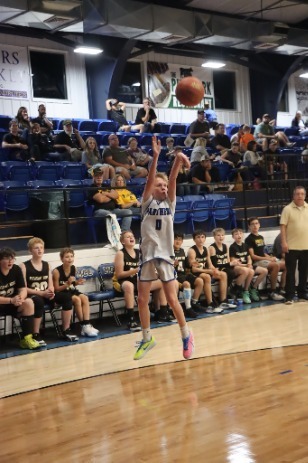 basketball player shooting