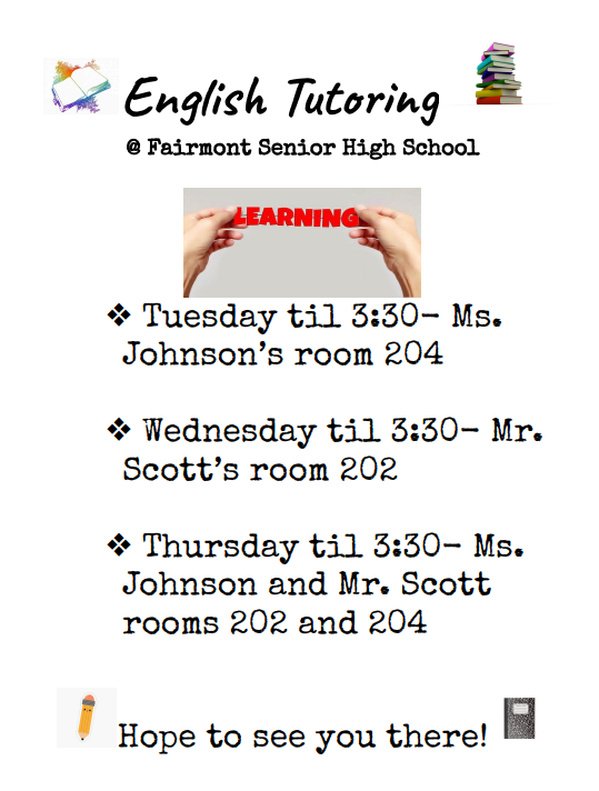English tutoring FSHS