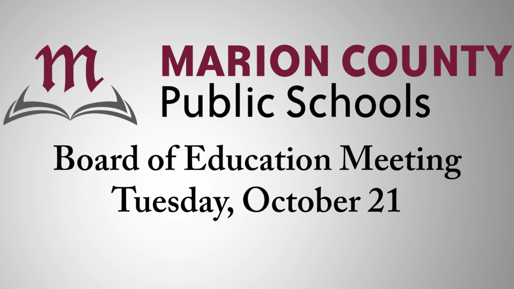 Board of Education meeting graphic