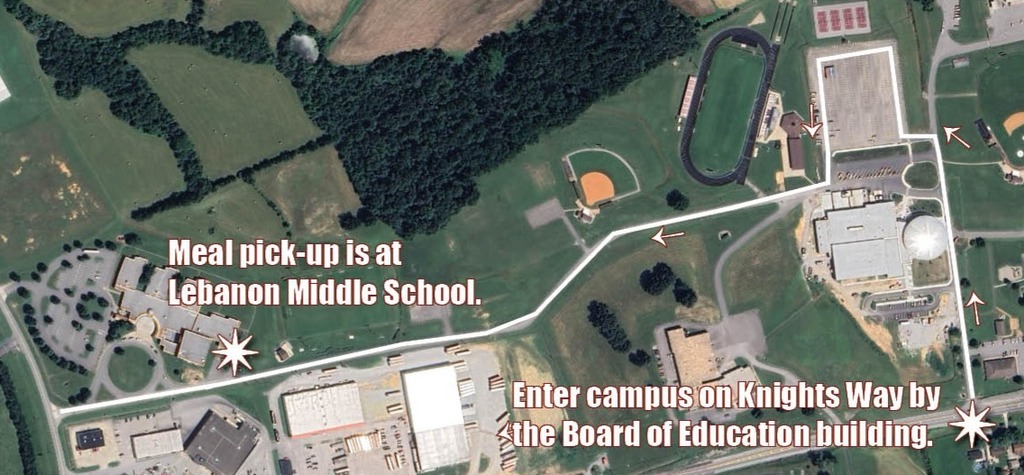 meal pick-up map