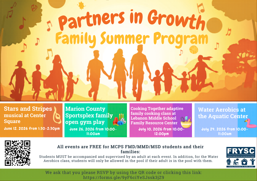 Family Summer Program flyer