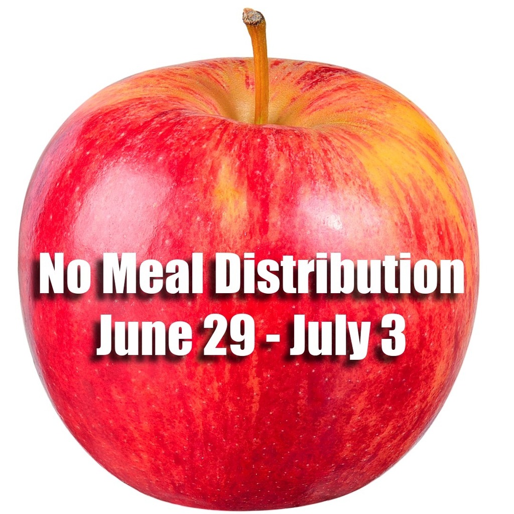 No meal distribution