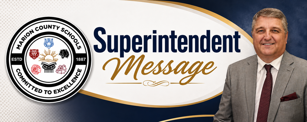 Superintendent Message