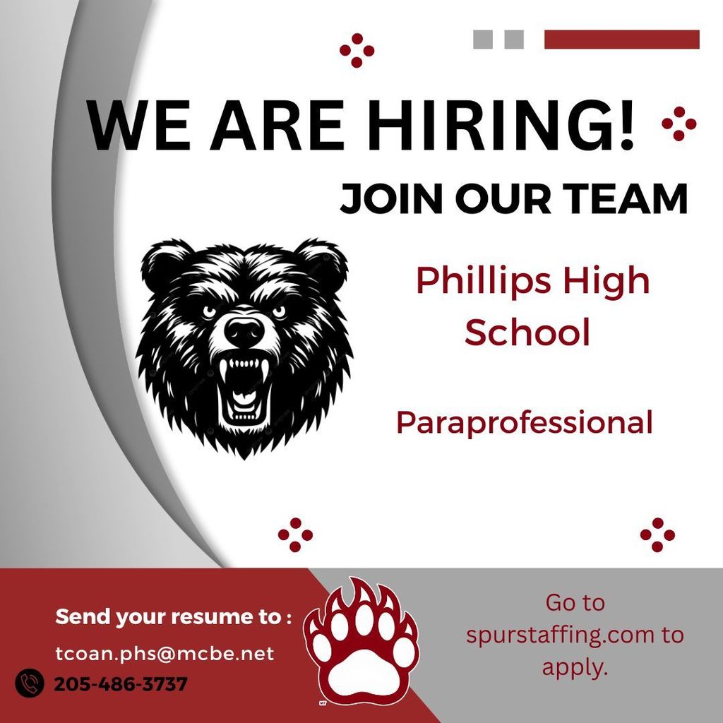 Paraprofessional Job Vacancy Announcement 