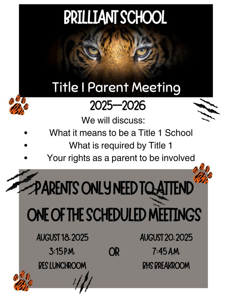 Title I Parent Mtg
