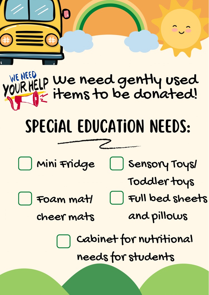 special needs dept