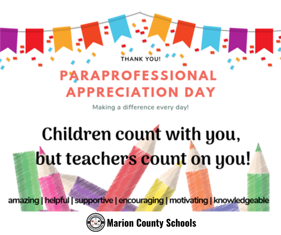Paraprofessional Appreciation Day
