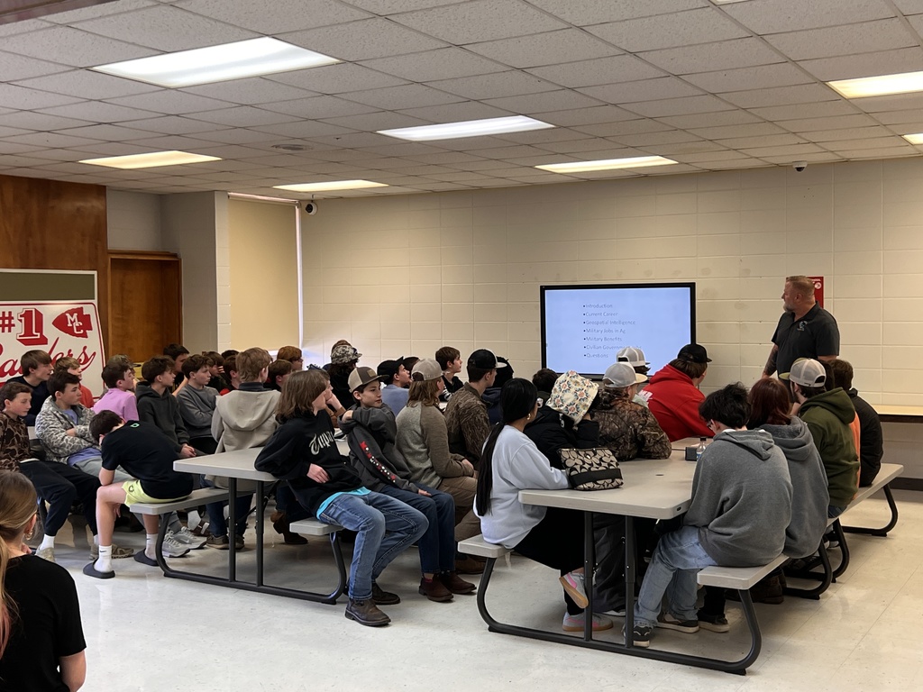 Guest speaker for Ag Classes