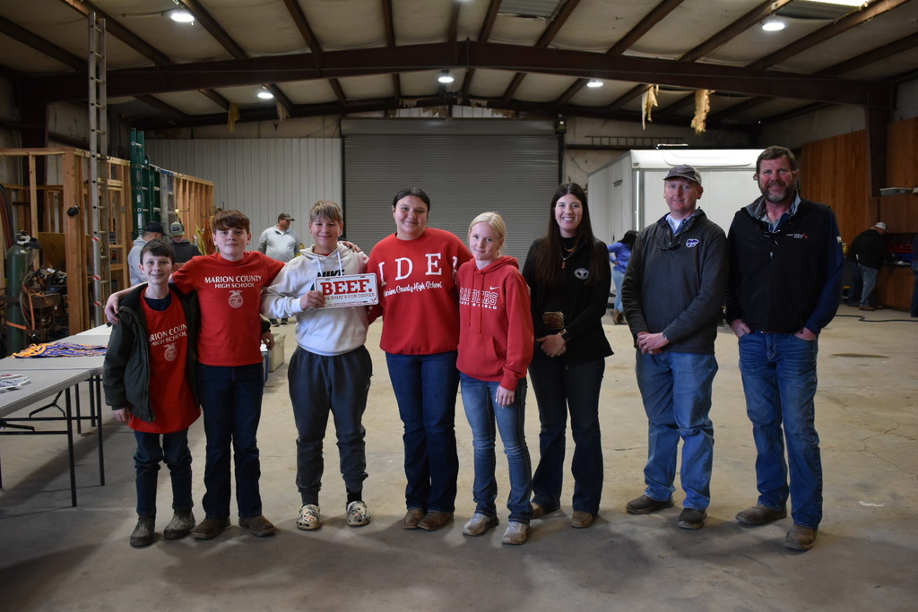Livestock Shown (not shown Addyson Gann)