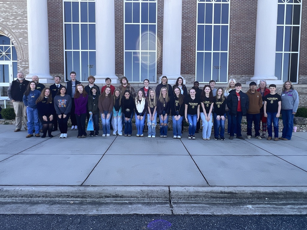 Marion County High and Hackleburg FFA Students