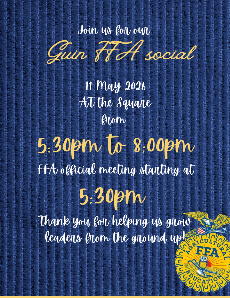 You  are invited to our end of the year FFA social