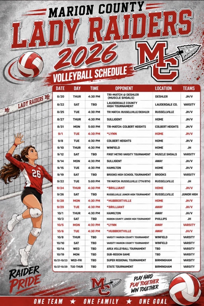 schedule