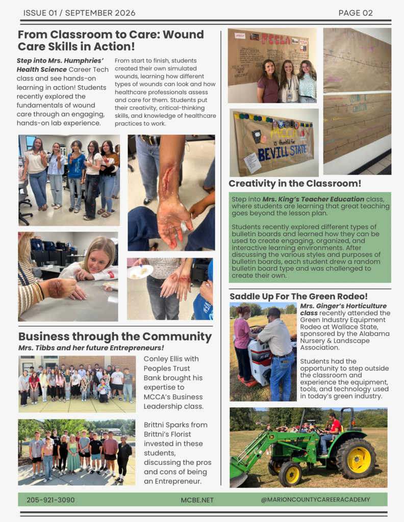 MCCA Newsletter