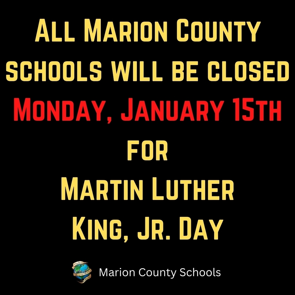 MLK Day January 15 No School