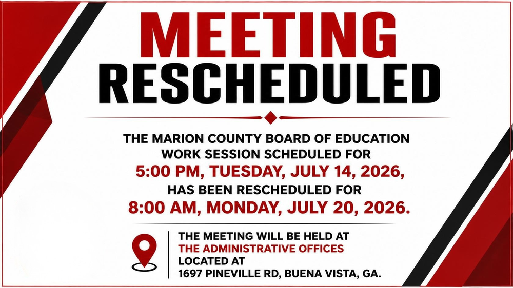 Board Meeting Rescheduled